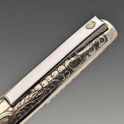 美國復古 Schafer 純銀自動鉛筆/原子筆套裝附盒